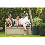 Ławka ogrodowa Keter Eden Garden Bench 265L beżowa