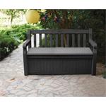 Ławka ogrodowa Keter Eden Garden Bench 265L szara