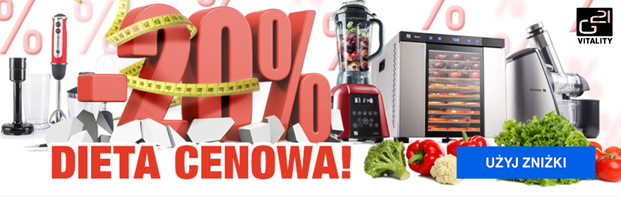 Dieta cenowa! - 20% Użyj zniżki