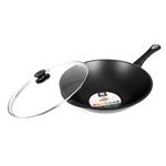 Patelnia wok G21 Chef 36 cm, z pokrywką