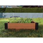 Podwyższona grządka Keter Vista Modular Garden Bed brązowa