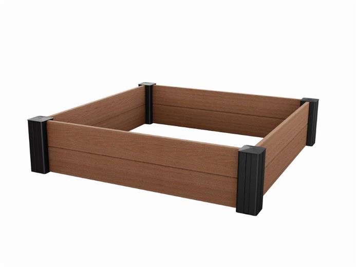 Podwyższona grządka Keter Vista Modular Garden Bed brązowa