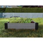 Podwyższona grządka Keter Vista Modular Garden Bed szara