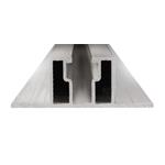 Profil aluminiowy G21 do dachu trapezowego i nakrętki kwadratowej, szerokość 70 mm, 6 m