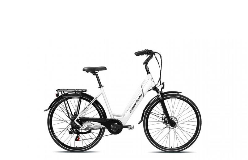 Rower elektryczny Capriolo E-City Lady 28 E-BIKE biały