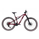 Rower z pełnym zawieszeniem Capriolo MTB FS ALL-MO 9.7 DEEP RED