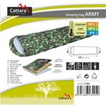 Śpiwór Cattara ARMY 220 x 80/65 cm koc