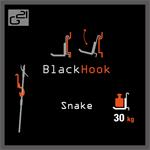 System zawieszenia, G21 BlackHook Snake 7,5 x 15 x 3 cm